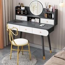 Modern simple dressing table master bedroom Italian style economical dressing table makeup table small apartment bedroom desk integrated