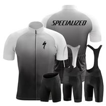 MBO Meissenland 2024 Lightning Gradient Mens Summer Short-Sleeved Cycling Suit Suit Bicycle Mens Cycling Suit