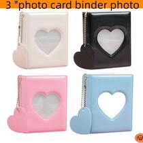 3inch Solid Color photocard holder Korea kpop binder Photo