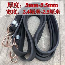 Widened and thickened motorcycle straps luggage ropes electric bicycles rubber bands elastic ropes bundled goods