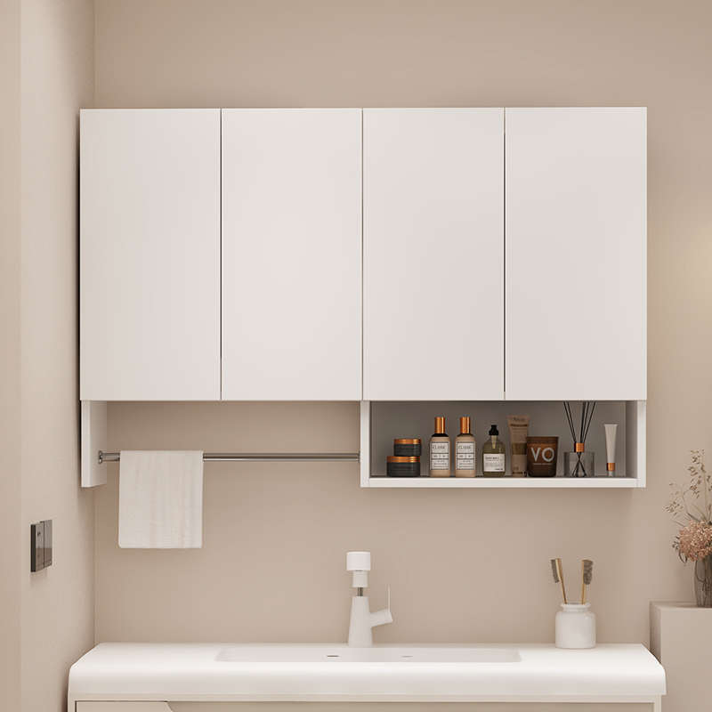 Honeycomb Aluminum Alloy Bathroom Wall Cabinet Kitchen Wall Cabinet Balcony Washing Machine Bathroom Toilet Storage Hanging Cabinet