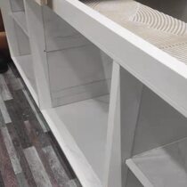 Extra thick ceramic tile stove column edge sealing slot aluminum brick clip cabinet white aluminum alloy square tube complete set of accessories