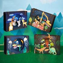 Vast Starry Sky Craft Toys for Children Dinosaur Handma