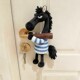 Pony pendant entry door handle door handle protective cover doll Year of the Horse mascot decoration plush pendant bag
