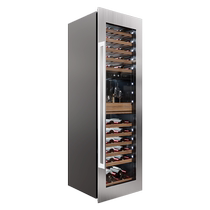 BOROGOM Bologo High Full Flush Red Wine Cabinet Wine Cabinet Thermostatic Wine Large Stainless Steel Customized Door Panel