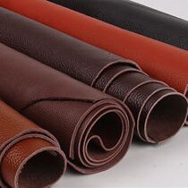 leather Vegetable Tanned Cowhide Material Fabric Piece Genu
