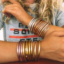 ALLYES Buddhist Temple Ru Bracelet for Women Men iny Mul