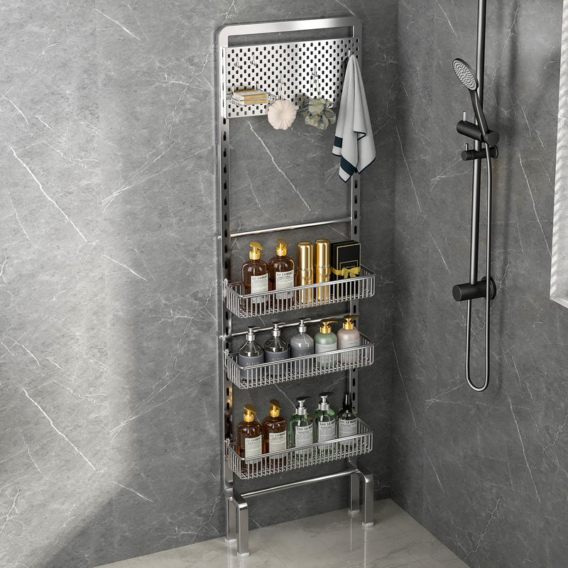 Bathroom Shower Room Storage Rack for Toilet, Bathroom, Shower Room to Store Shower Gel, Soap, Shower Gel, Shampoo Bathroom Shower Room Storage Rack for Toilet, Bathroom, Shower Room to Store Shower Gel, Soap, Shower Gel, Shampoo