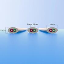 2-core flat pure copper 100m telephone line black two-core single-strand soft all-copper telephone line two-core communication RJ11