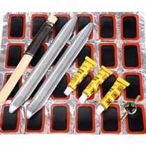 Installed for riding bike repairs portable tire levers real nail tire waterproofing mushroom air-car Y-tin tire repair film