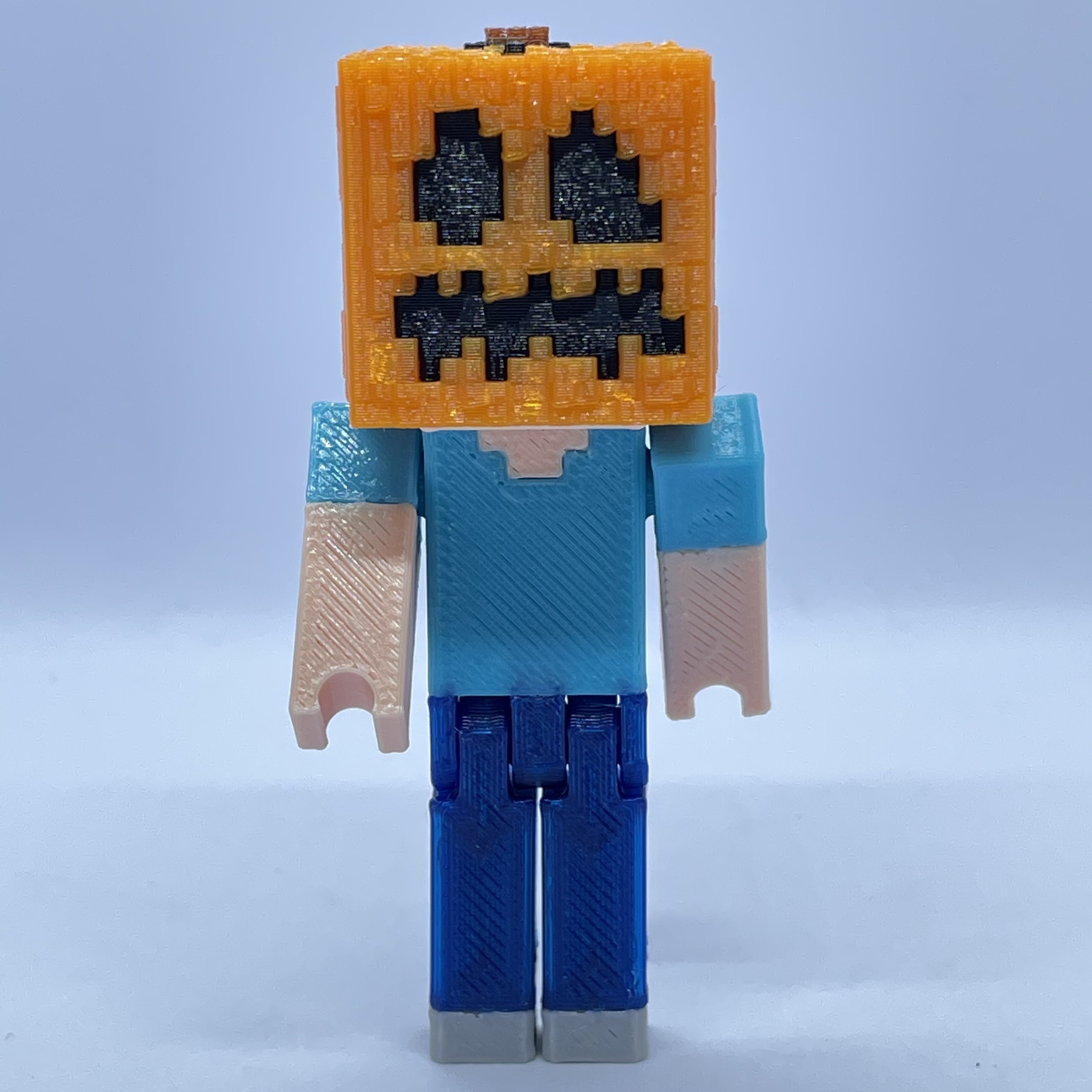 A must-buy for 25 years! minecraft steve doll with movable hands