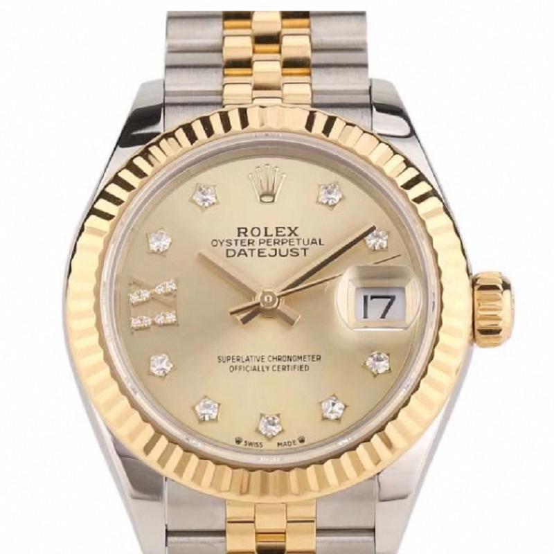9.8 New Rolex Datejust Automatic Mechanical Movement 28mm Women's Watch M279173-0021