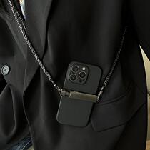 Cross-chain womens mobile phone-style chain that can be tilted_back lanyard mobile phone chain high-end high-end adjustable cross-body