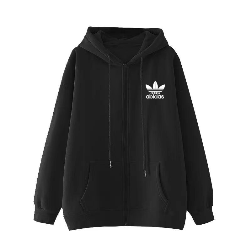 Dynamic Clover Youth Simple Black Hooded Zipper Jacket Skin-Friendly Breathable Commuting Versatile Long-Sleeve Shirt Dynamic Clover Youth Simple Black Hooded Zipper Jacket Skin-Friendly Breathable Commuting Versatile Long-Sleeve Shirt