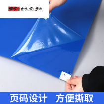 Painted Domain Home Sticky Dust Mat in door Stained Mat Industrial Removable Foot Dust-free Workshop Stick Sole Dust