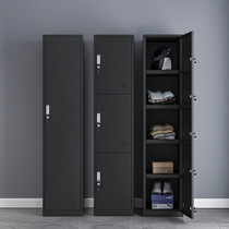 Single door locker iron cabinet with lock employee locker bag storage cabinet office wardrobe storage cabinet locker room shoe cabinet