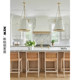 Vc-Reese All-Copper American-Style Minimalist Retro Villa Dining Island Designer-Recommended Single-Head Pendant Light