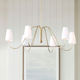 All-Copper American-Style Minimalist Retro Villa Suspended Chandelier for Living Room, Dining Room, Bedroom, Study, Designer-Recommended Chandelier