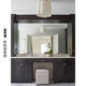 Vc1:1-Simple Scallop All-Copper American Retro Villa Dining Room Bedroom Study Entrance Ceiling Light