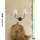 American VC1 1 retro villa all-copper wall lamp living room bedroom bedside lamp aisle corridor staircase bathroom wall lamp