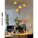 American-Style Vc1:1 Simple Retro Villa Living Room and Dining Room Chandelier Designer Creative and Unique French-Style All-Copper Chandelier