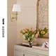 Vc1:1Payson All-Copper American Retro Villa Living Room Bedroom Bedside Corridor Bathroom Designer Wall Lamp