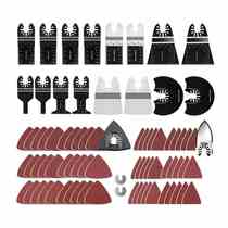 80 pieces of universal treasure accessories multi-functional swing saw blade opening quick installation