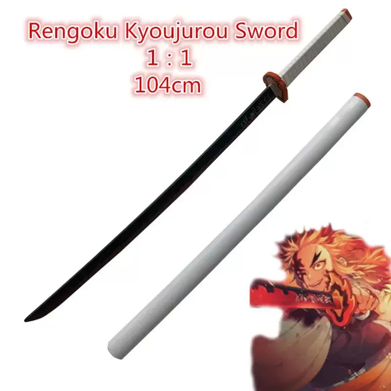CM Demon Slayer Sword Weapon Rengoku Kyoujurou Cosplay