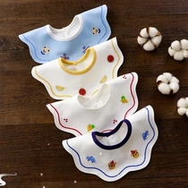 Baby bibs for boys and girls baby drool towel dinner pocket