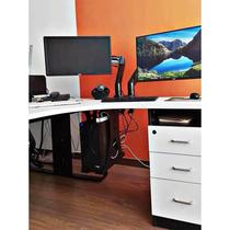 Computer main rack hanging chassis bracket main chassis bracket wall hanging rack desktop table bottom rack hanging