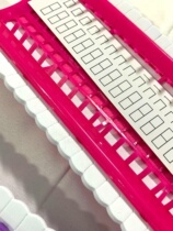 Cross-stitch wire organizer 50-bit wire winding wire organizer embroidery tool artifact winding board can tie mark color number pins