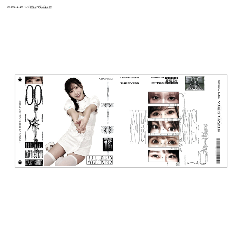 Bellevientiane Yongzhen 2026Sa P2 Punk Unisex Subculture Niche Women's U Headscarf Towel