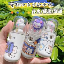 Nano sprayer student hydration meter portable small rechargeable cute girl high-value handheld facial humidification