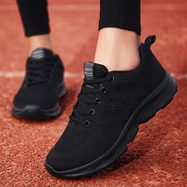 Walk more spring mesh shoes lightweight soft sole sneakers flat heel deodorant versatile casual shoes