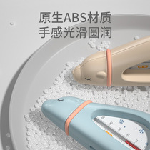 Cartoon bear shaped baby bath real-time monitoring built-in anti-rupture temperature-sensing silicone ring temperature measuring water thermometer