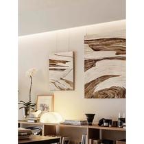 Wabi-sabi style abstract home painting living room hanging painting background wall decoration painting sofa bedroom restaurant entrance simple mural