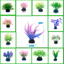 Fish tank landscaping simulated water plants and seaweeds succulent micro-landscape decoration plastic water plants aquarium supplies source manufacturer