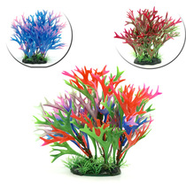 Aquarium simulated aquatic plants coral fish tank plastic aquatic plants reptile box landscaping plant simulated plant staghorn coral