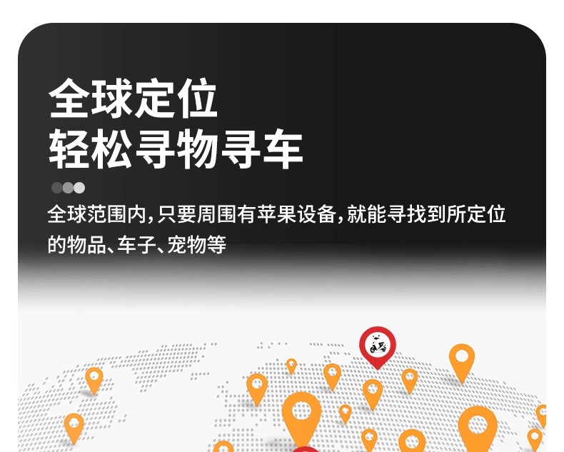 Dual-System Universal Global Positioning Device Gps for Cars, Trucks, and Motorcycles, Anti-Theft and Anti-Loss Device with Magnetic Attachment and Long Battery Life