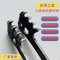 Aerated block lightweight brick wall reinforcement groover Tungsten steel serrated groover knife manual foam brick groover