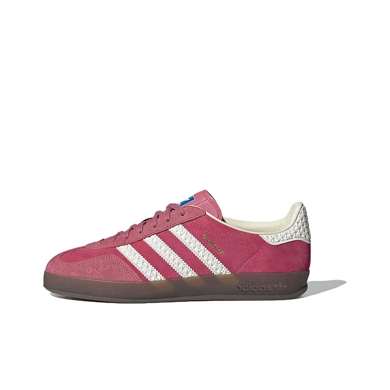 adidas Gazelle Indoor 低帮板鞋 男女同款 粉红IF1809