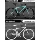 Jie'an Special carbon fiber Dead fly Bicycle Сплошная сетка для шин красный задний тормоз велосипедный шоссейный гоночный простой mini 1