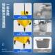 Thickened Water Extraction Mop Bucket Single Bucket Wringer Hands-Free Commercial Water Squeeze Bucket Hotel Cleaning Mop Cleaning Cart
