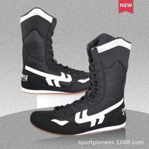 Boxing shoes training wrestling professional high-top fighting Sanda mens and womens fighting competition boots martial arts sports childrens boys high school