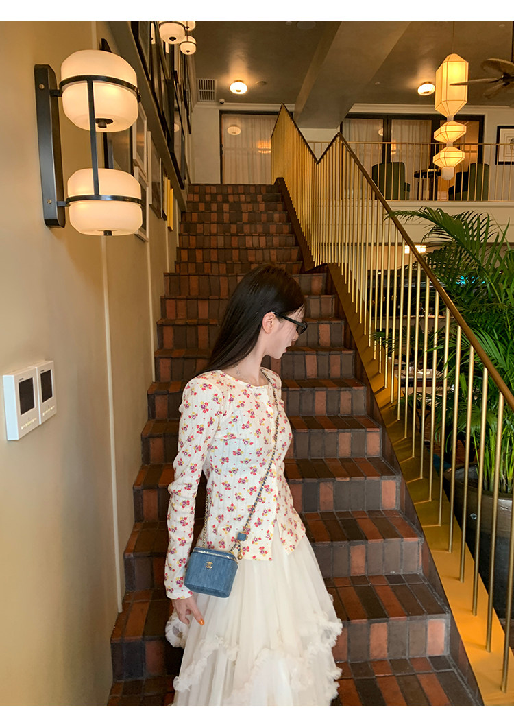 牙套大汪【仙德瑞拉】длинная юбка из сетки с неправильными кружевными краями и дизайнерской отделкой