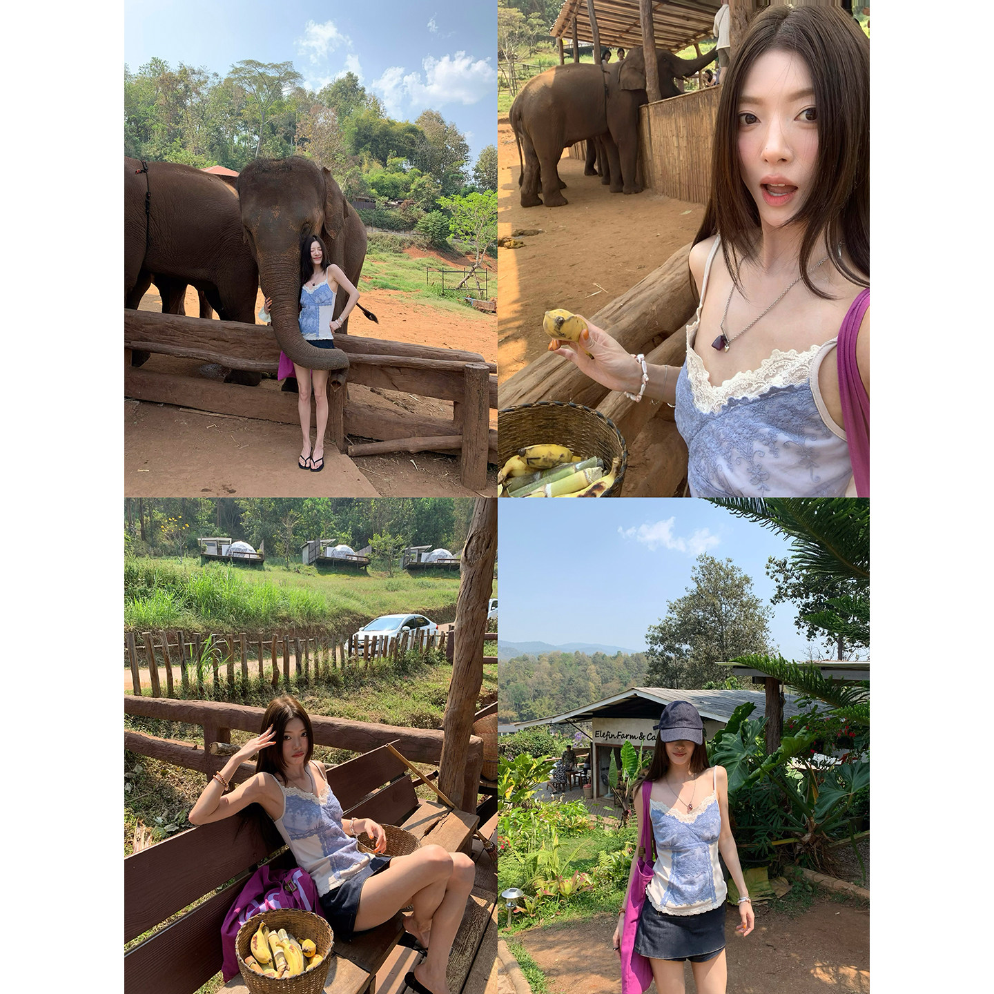 Французский кружевной топ на бретелях с контрастной отделкой