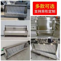 Professional customized 304 stainless steel floor-standing urinal school military hospital public toilet urinal tank deodorant