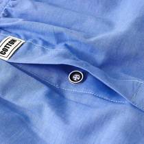 Arrow pants mens pure cotton mens underwear mens 2024 new flat-legged pants summer thin cotton pajama pants boxer briefs