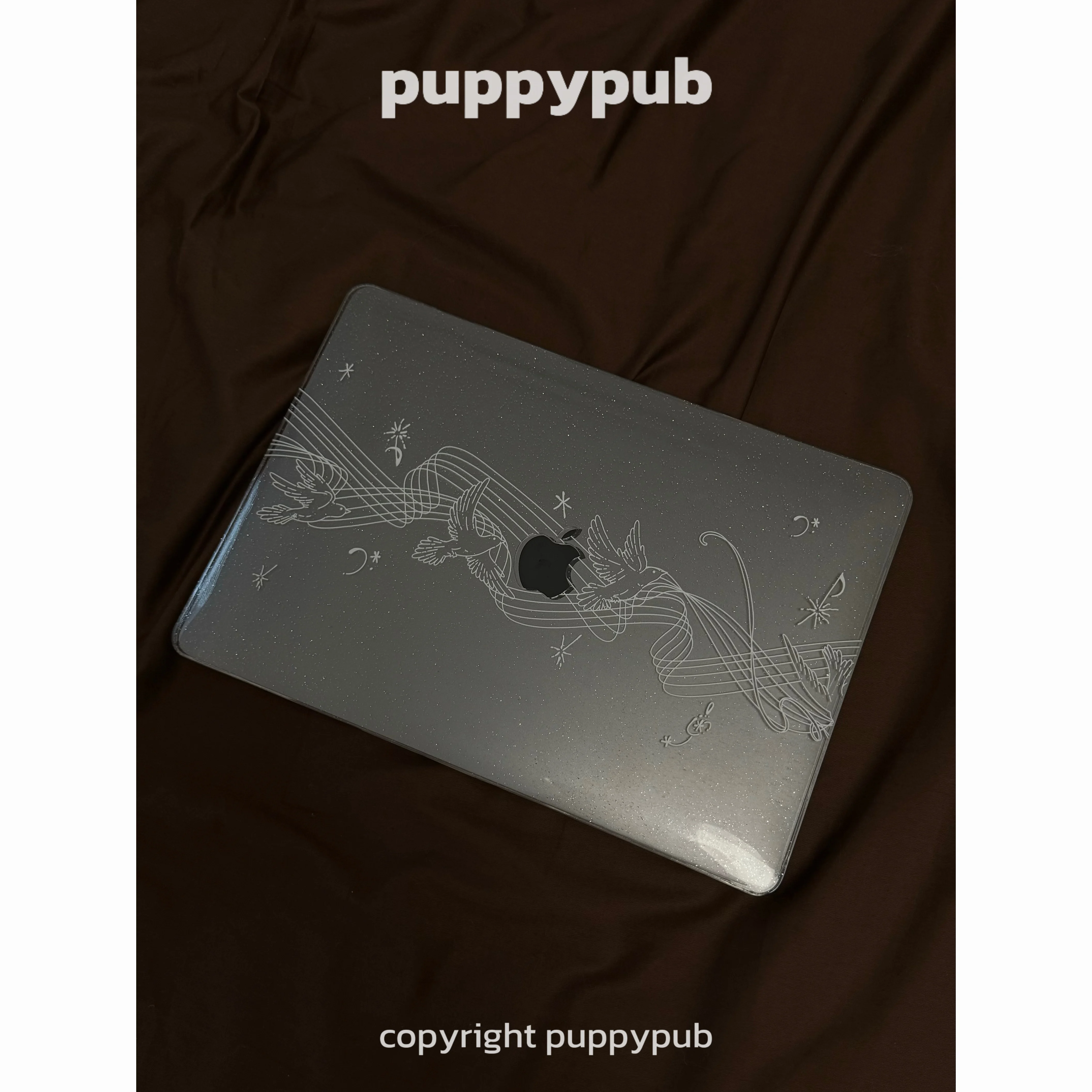 ПюппиПаб [Star Island] Звездчатый акриловый защитный чехол для MacBook Pro Air, тонкий, против ударов, ПК
