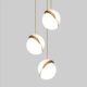 Nordic Simple Modern Personalized Glass Ball Chandelier Clothing Store Window Restaurant Bar Single-Head Bedroom Bedside Lamp